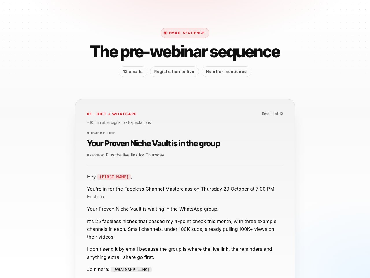 Pre-webinar preview